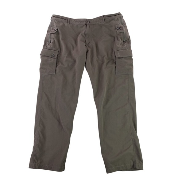 Clothing Arts Other - Clothing Arts P^cubed Pick-Pocket‎ Proof Adventure Cargo Pants Brown Mens 42x32